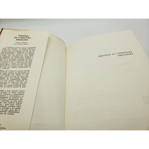 Presença Da Literatura Brasileira-I Das Origens Ao Romantismo  Candido Costello - Picture 3 of 11